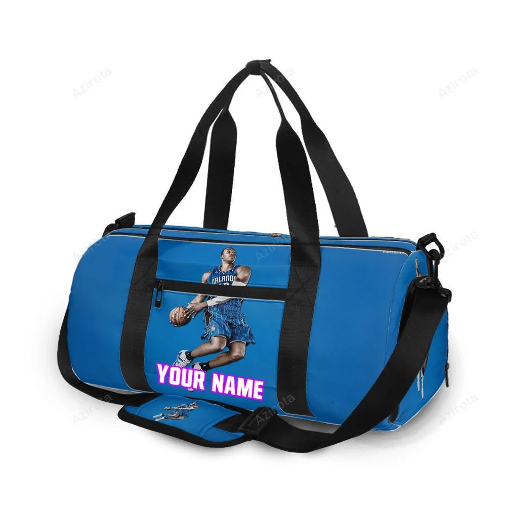Orlando magic dwight howard3 personalized name travel bag gym bag 1448 Travel Bag