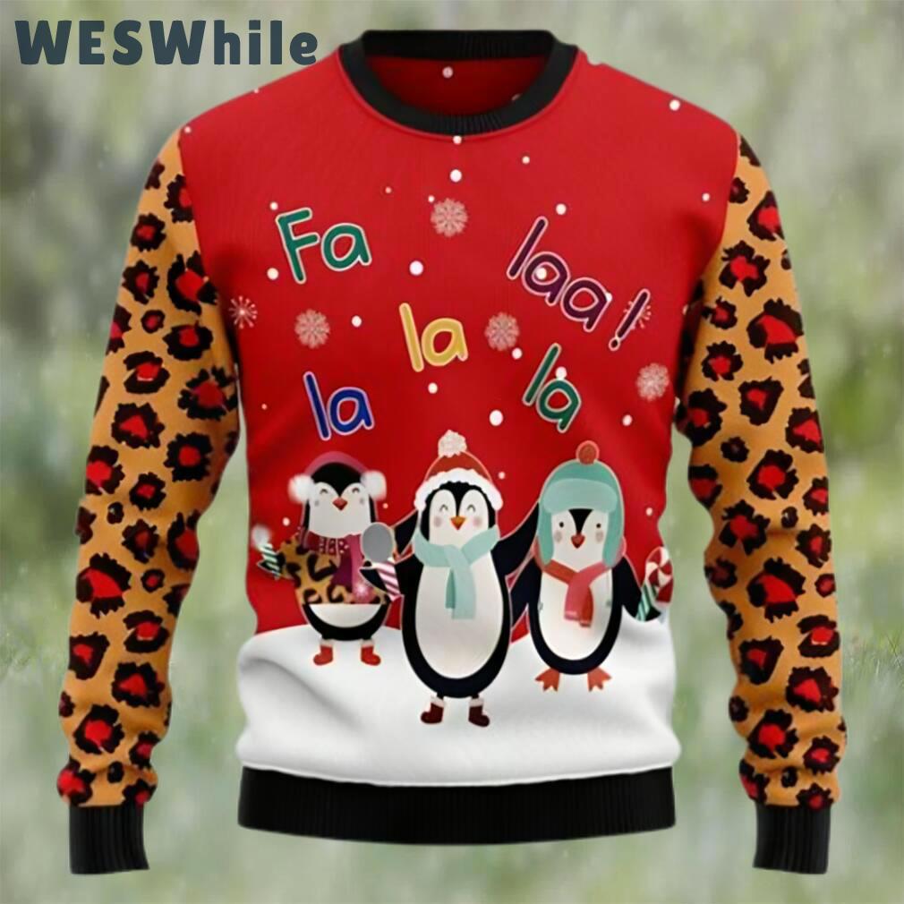 Penguin christmas song cute penguin ugly christmas sweater Christmas Ugly Sweater
