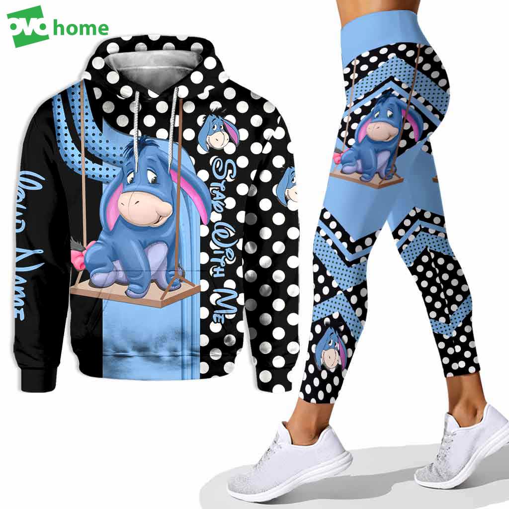 Personalized eeyore hoodie leggings for men women kids 50th anniversary disney world gifts shirt clothing ht 130 Hoodie Leggings Set