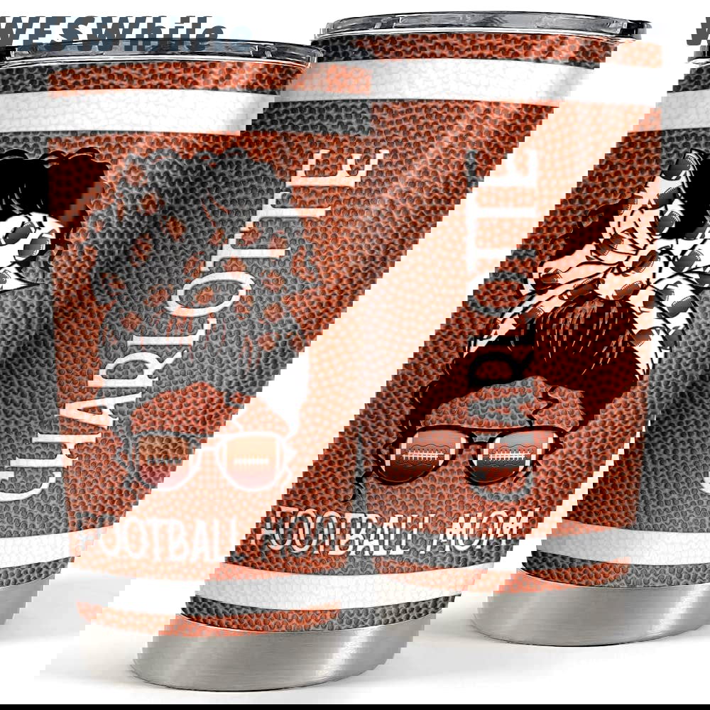 Personalized mother tumbler football mom for mother’s day gift Personalized Tumbler