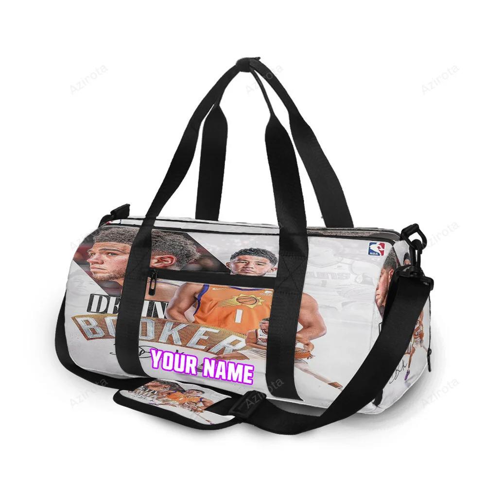 Phoenix suns devin booker 1 v5 personalized name travel bag gym bag 2177 Travel Bag