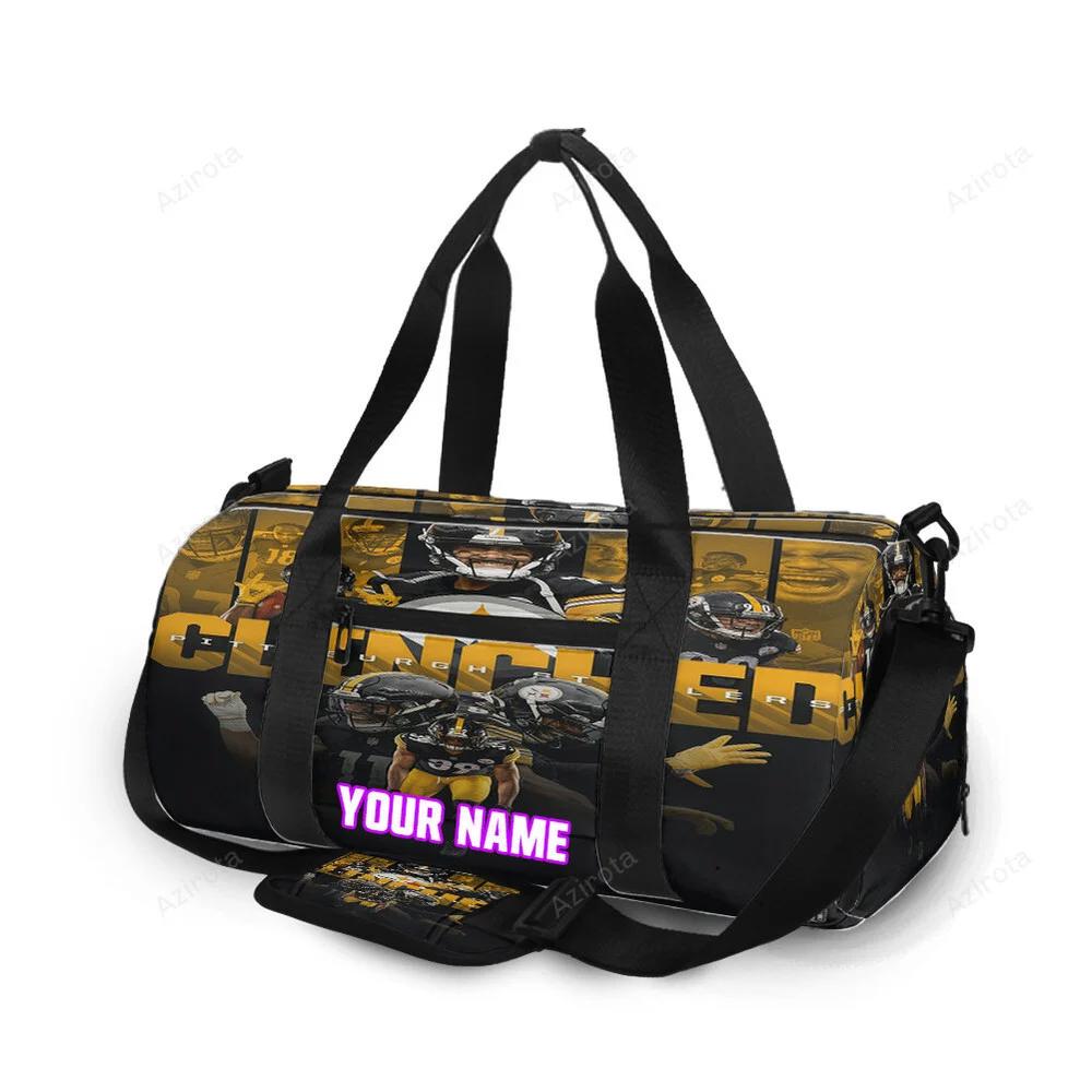 Pittsburgh steelers players team m6 personalized name travel bag gym bag 1291 Travel Bag