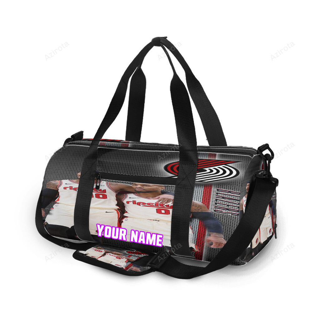 Portland trail blazers all players6 personalized name travel bag gym bag 2252 Travel Bag