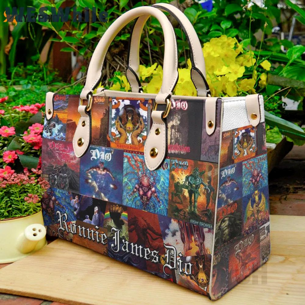Ronnie james dio leather bag for women gift 1116 Women Leather Hand Bag