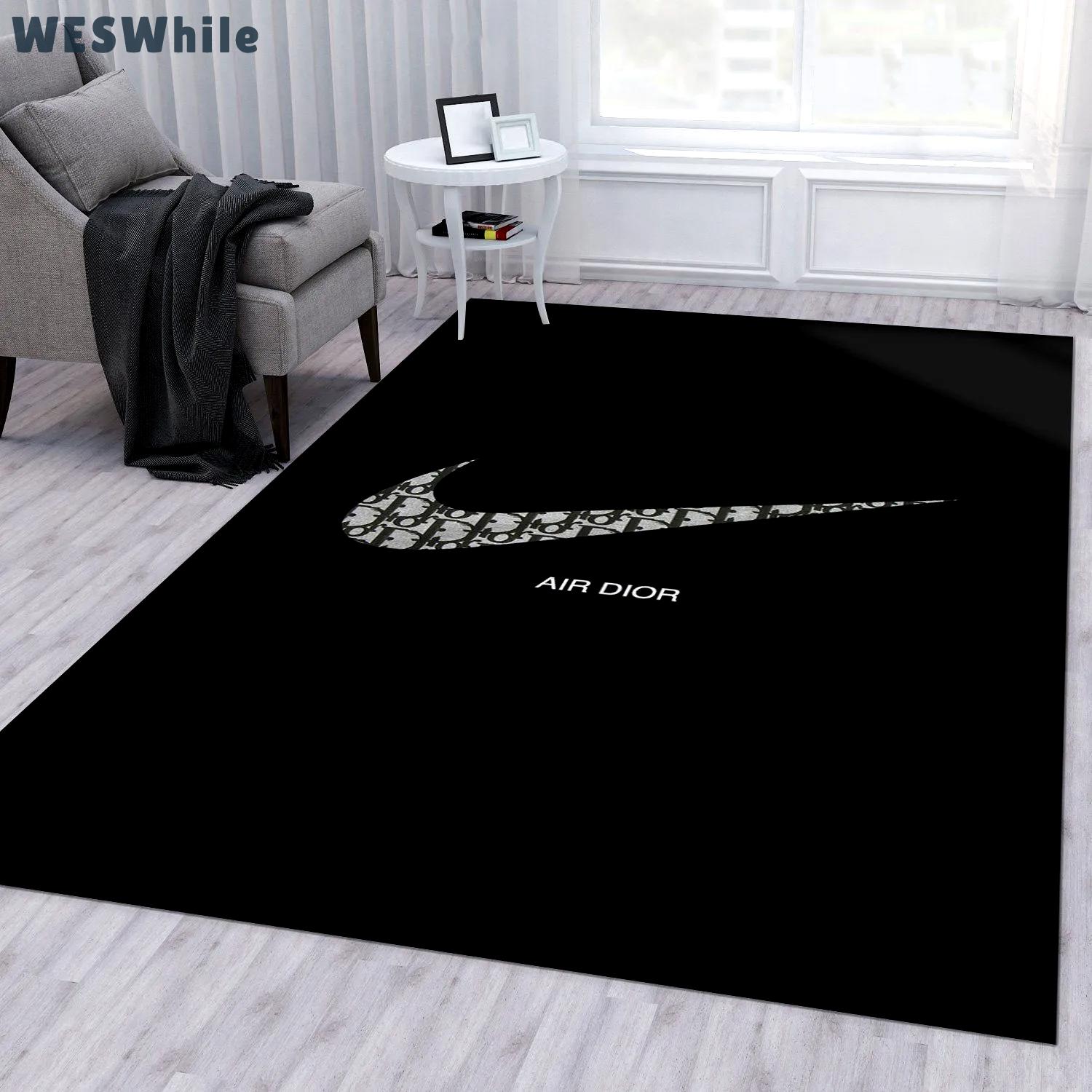 Rugs in living room and bedroom - Dior area rug for christmas fashion brand rug living room rug us gift decor Rectangle Rug