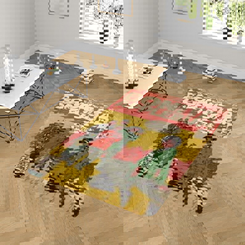 Rugs in living room and bedroom a tribe called quest rug - bonita applebum rug - hip hop comic rug- album music comic rug- album tracklist rug- music gift- funny comic rug Rectangle Rug