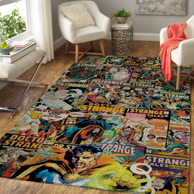 Rugs in living room and bedroom doctor strange Rectangle Rug