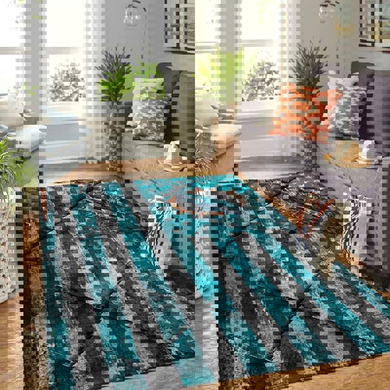 Rugs in living room and bedroom miami dolphins Rectangle Rug