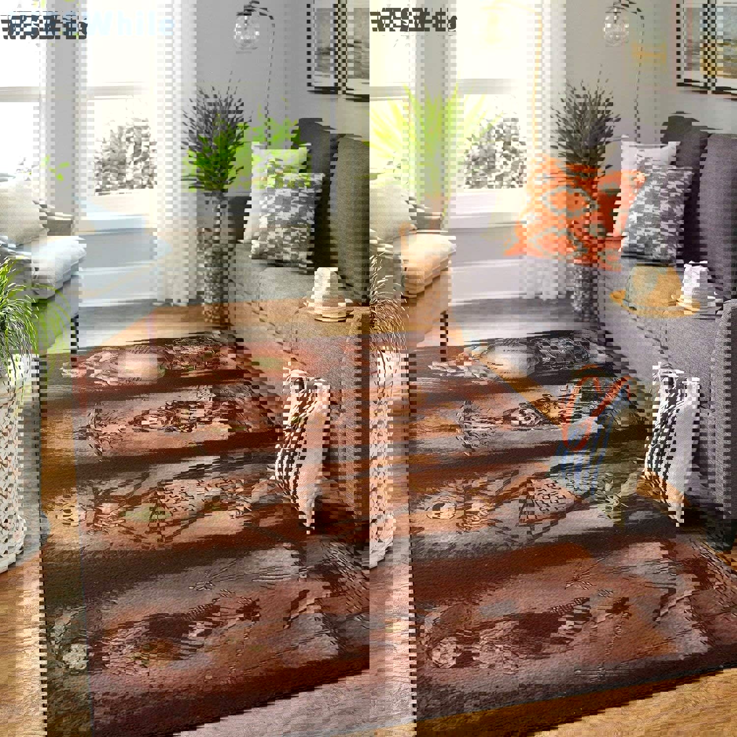 Rugs in living room and bedroom the nightmare before christmas - halloween area rug floor decor Rectangle Rug