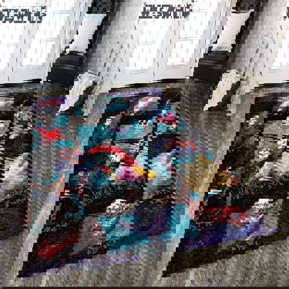 Rugs in living room and bedroom the nightmare before christmas jack skellington area rug Rectangle Rug