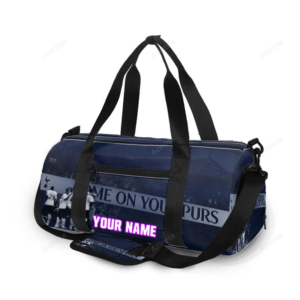 San antonio spurs come on you spurs personalized name travel bag gym bag 2267 Travel Bag