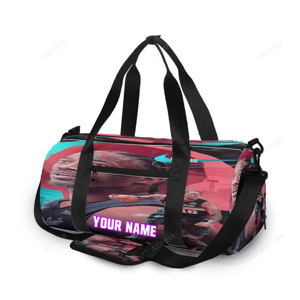 San antonio spurs demar derozan5 personalized name travel bag gym bag 2310 Travel Bag