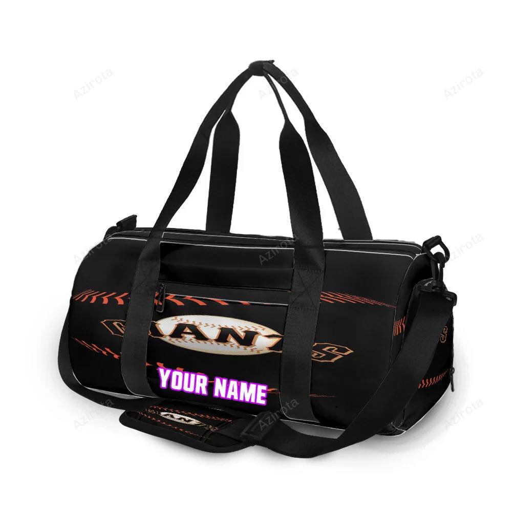 San francisco giants art 2 personalized name travel bag gym bag 2506 Travel Bag