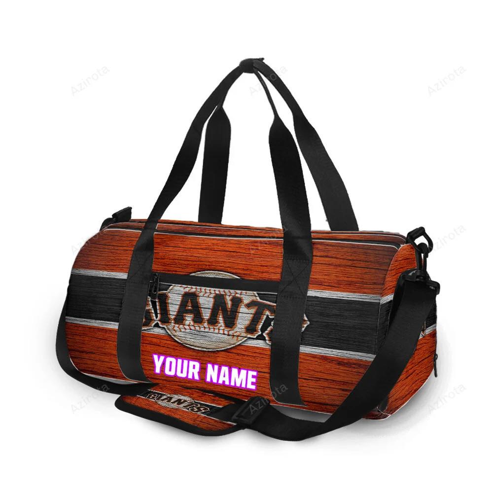San francisco giants art 24 personalized name travel bag gym bag 2452 Travel Bag