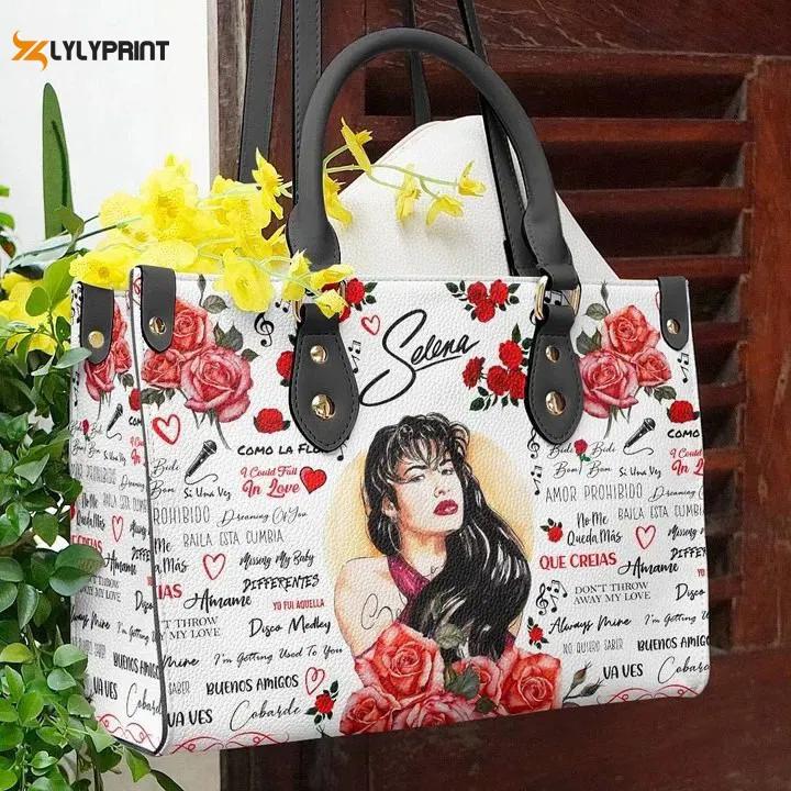 Selena quintanilla 2 leather handbag gift for women 3103 Women Leather Hand Bag