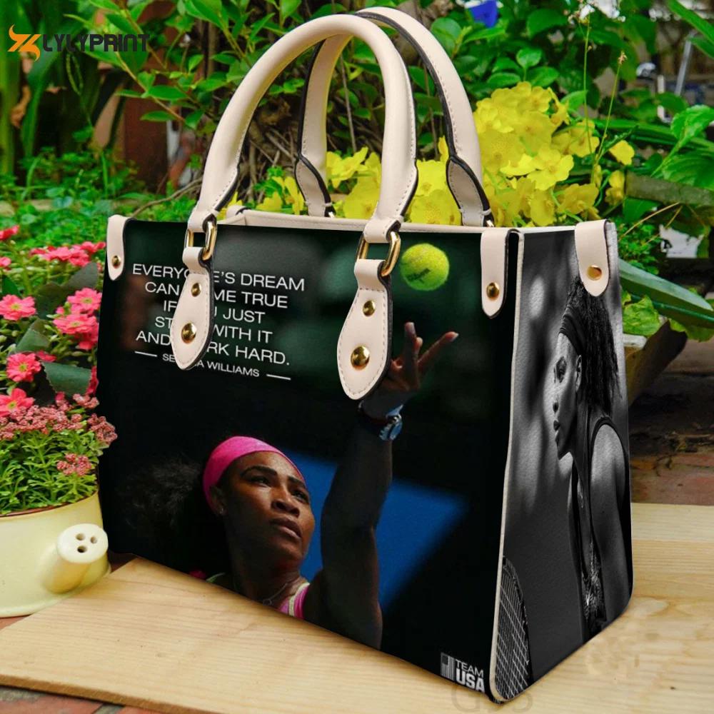 Serena williams 1 leather bag for women gift 3977 Women Leather Hand Bag