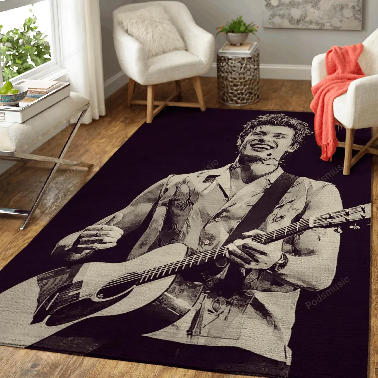Shawn mendes 126 music art for fans area rug living room carpet rug regtangle carpet floor decor home decor Rectangle Rug
