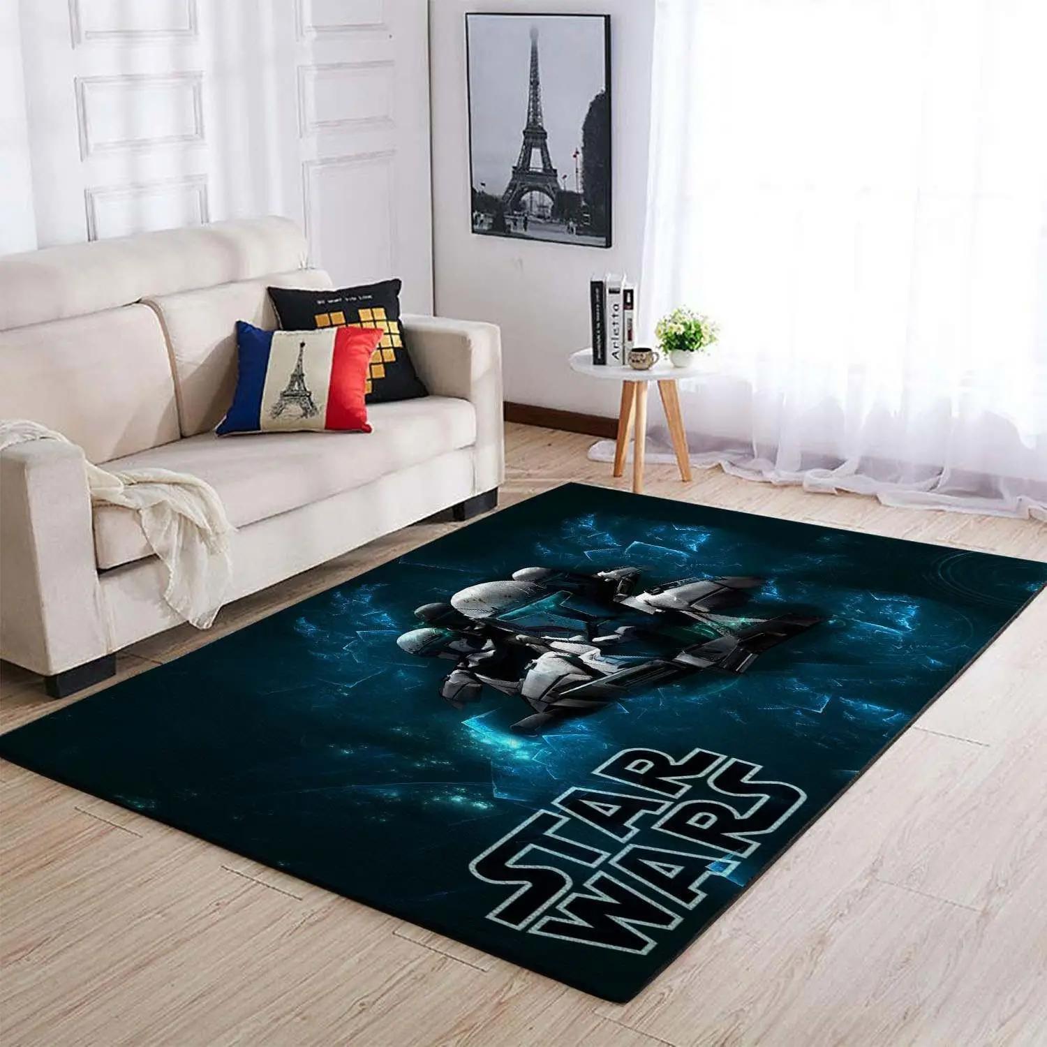 Star wars area rugs movies fans living room carpet sw71225 rug regtangle carpet floor decor home decor Rectangle Rug
