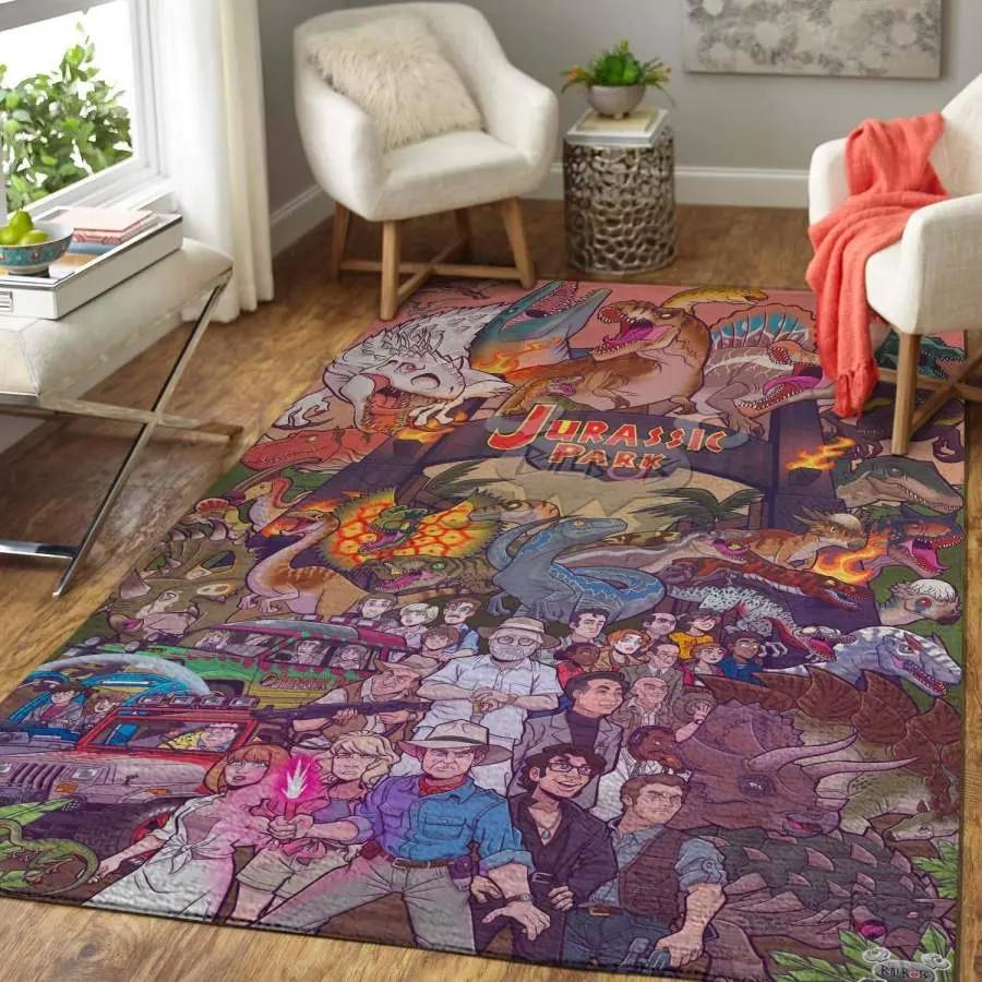 Star wars empire strikes back sci fi futuristic rug living room rug home decor area rug living room rug home decor floor decor Rectangle Rug