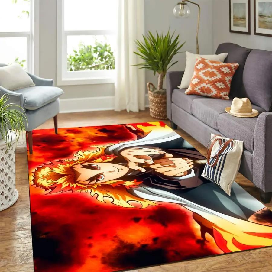 Super smash bros. characters area rug living room rug home decor gaming home decor Rectangle Rug