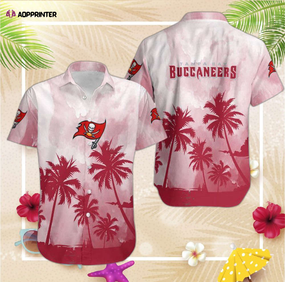 Tampa bay buccaneers coconut trees nfl gift for fan hawaiian Hawaii Shirt