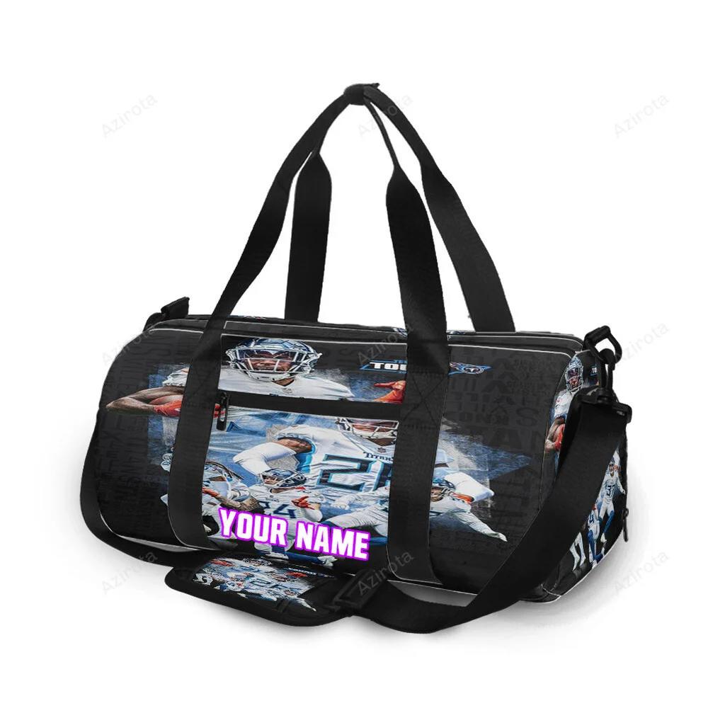 Tennessee titans players3 personalized name travel bag gym bag 529 Travel Bag