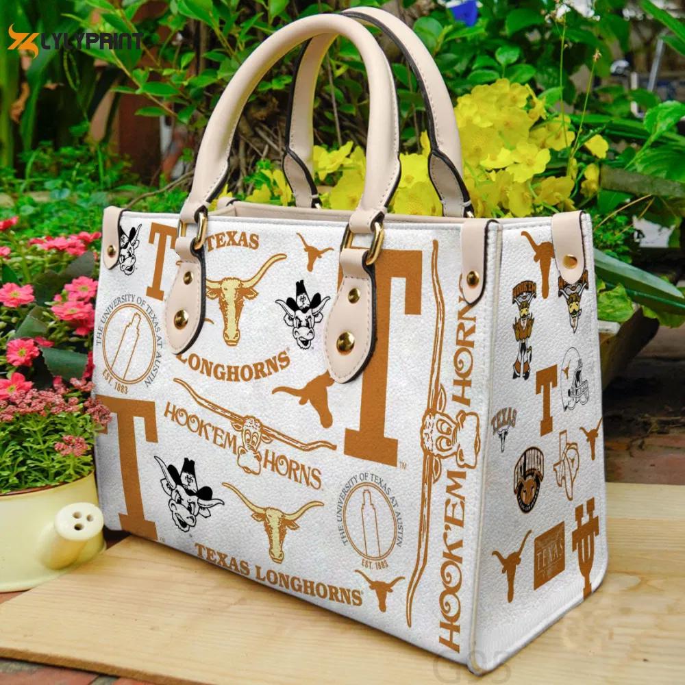 Texas longhorns a1 leather bag g95 1614 Women Leather Hand Bag