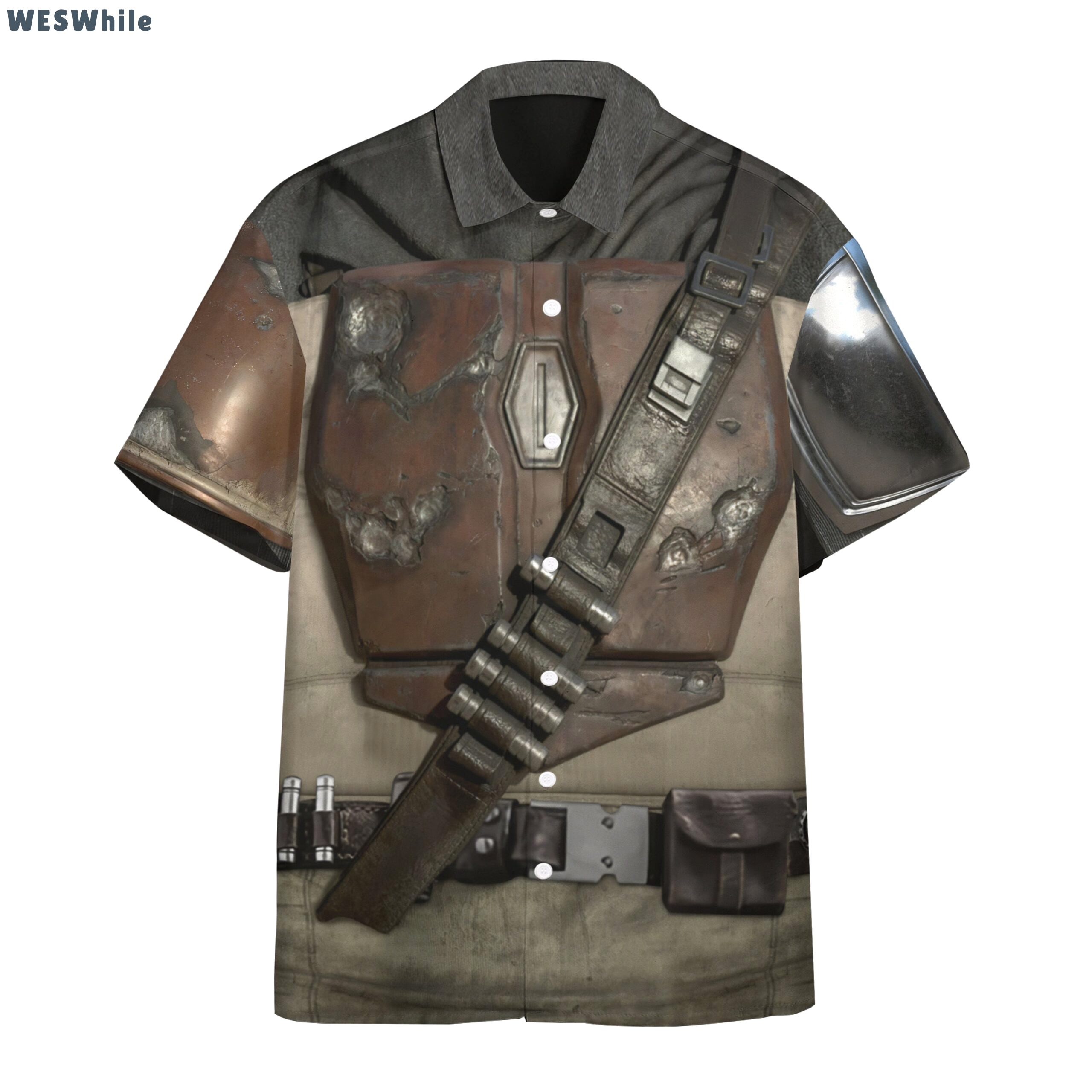 The mandalorian custom short sleeve shirt Hawaii Shirt Shorts & Flip Flops