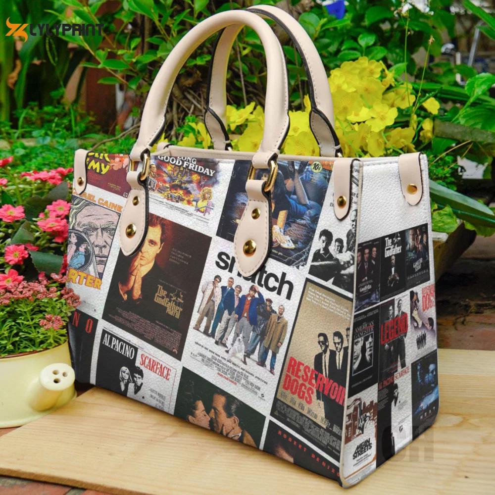 The mob movie leather bag for women gift 1414 Women Leather Hand Bag