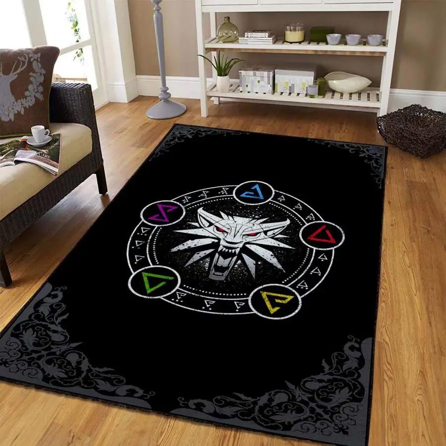The witcher home decor carpet rug living room 20030470 Rectangle Rug