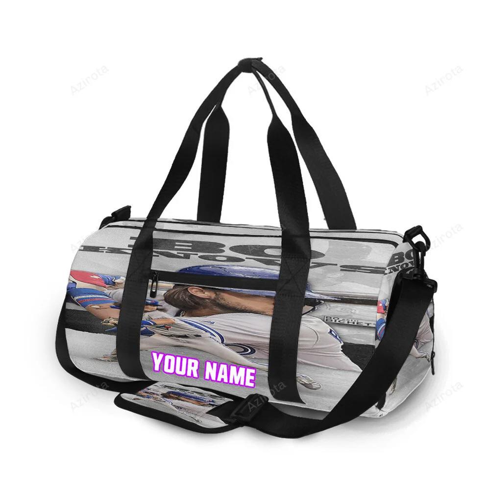 Toronto blue jays bo bichette10 personalized name travel bag gym bag 2576 Travel Bag