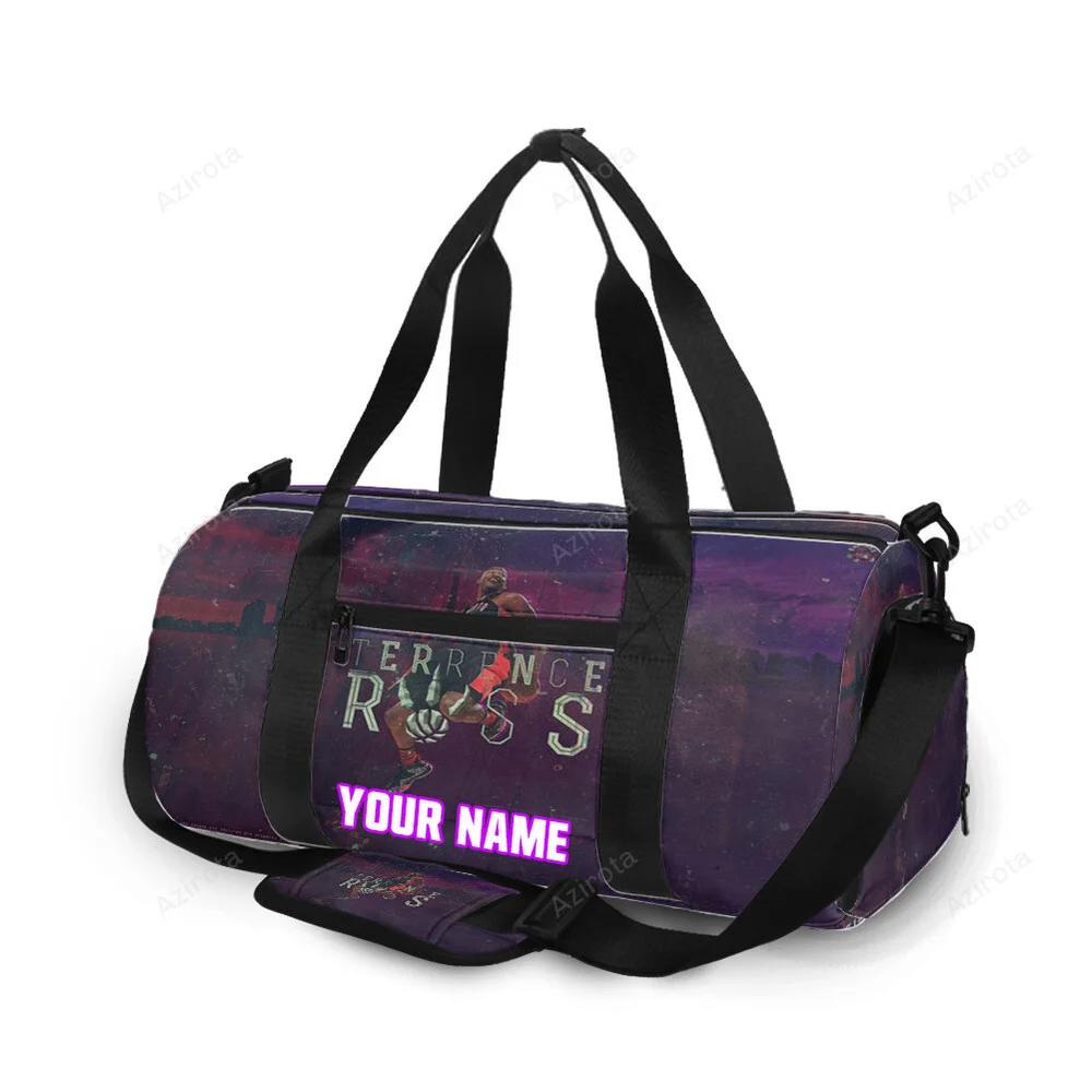 Toronto raptors terrence ross3 personalized name travel bag gym bag 2570 Travel Bag
