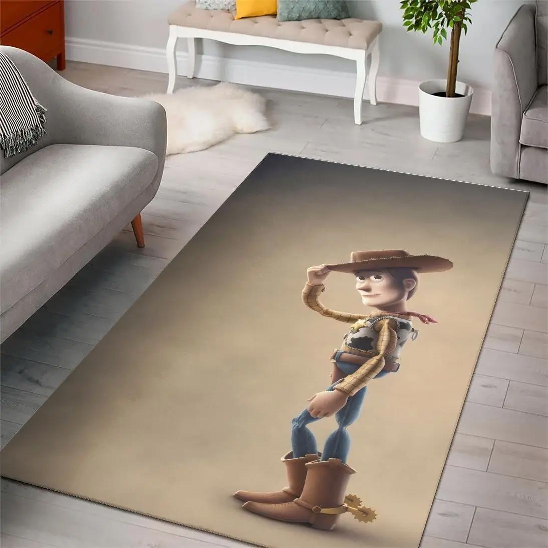 Toy story woody rug nice gift home decor rectangle area rug living room rug Rectangle Rug