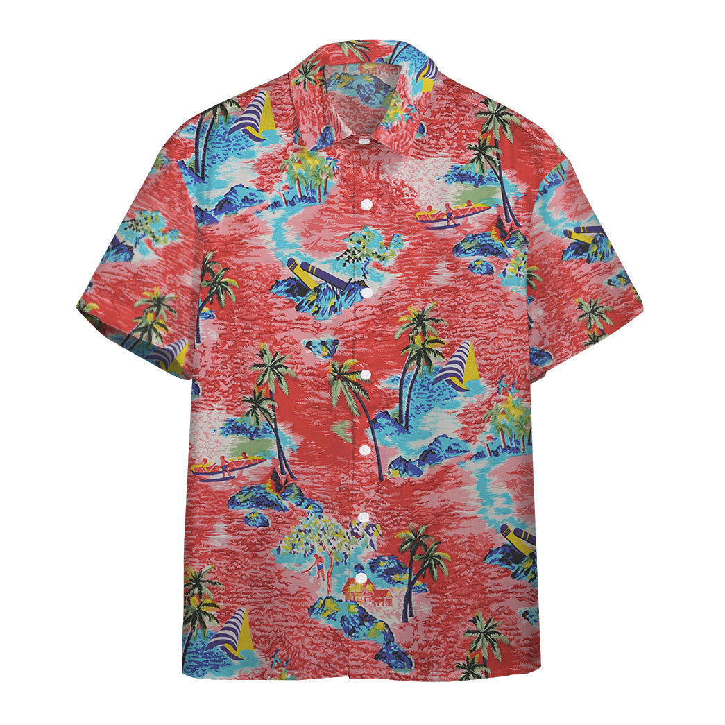 True romance clarence worley custom hawaiian shirt Hawaii Shirt Shorts & Flip Flops