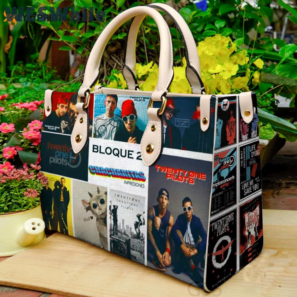 Twenty one pilots 1 leather bag for women gift 931 Women Leather Hand Bag