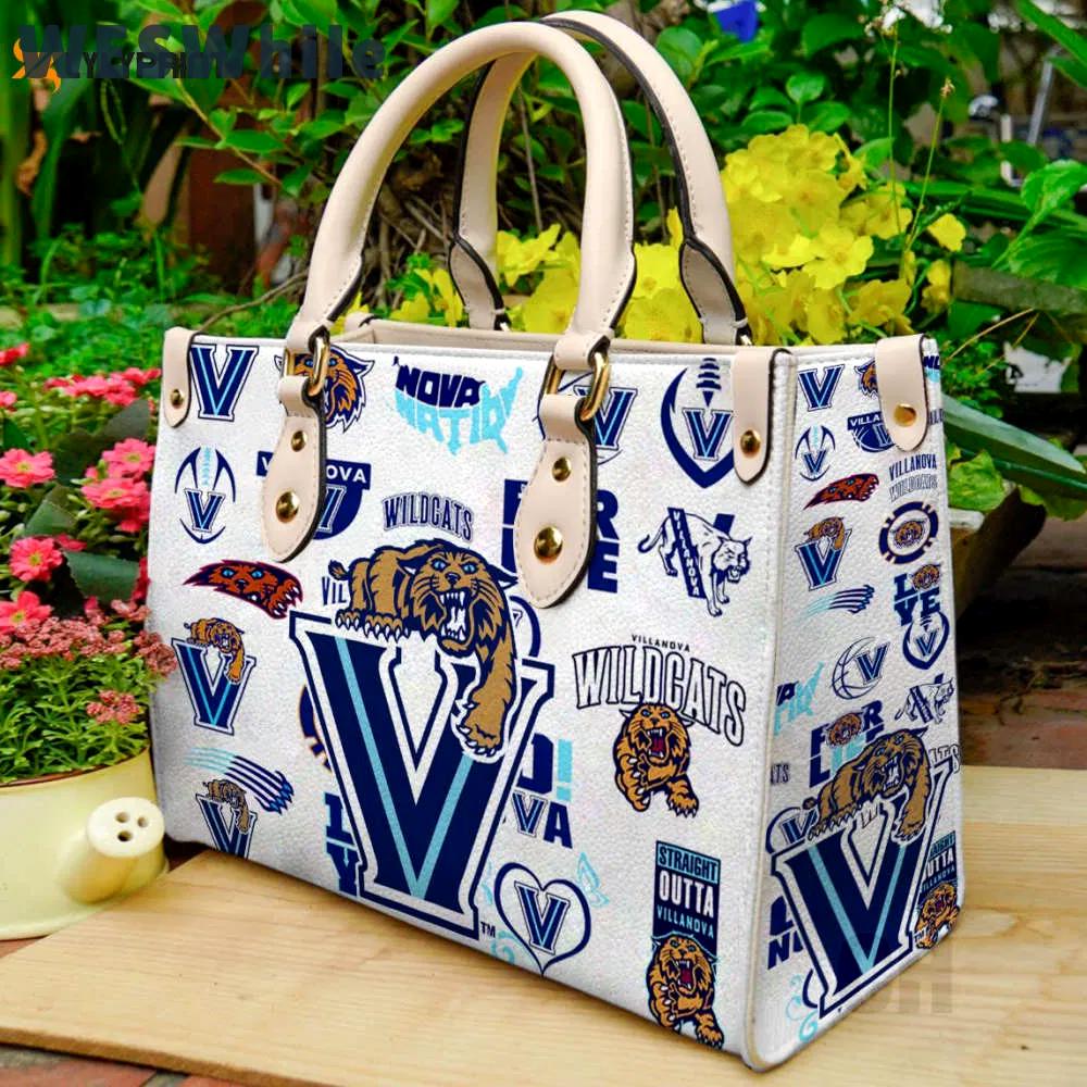 Villanova wildcats leather handbag for women gift 2272 Women Leather Hand Bag
