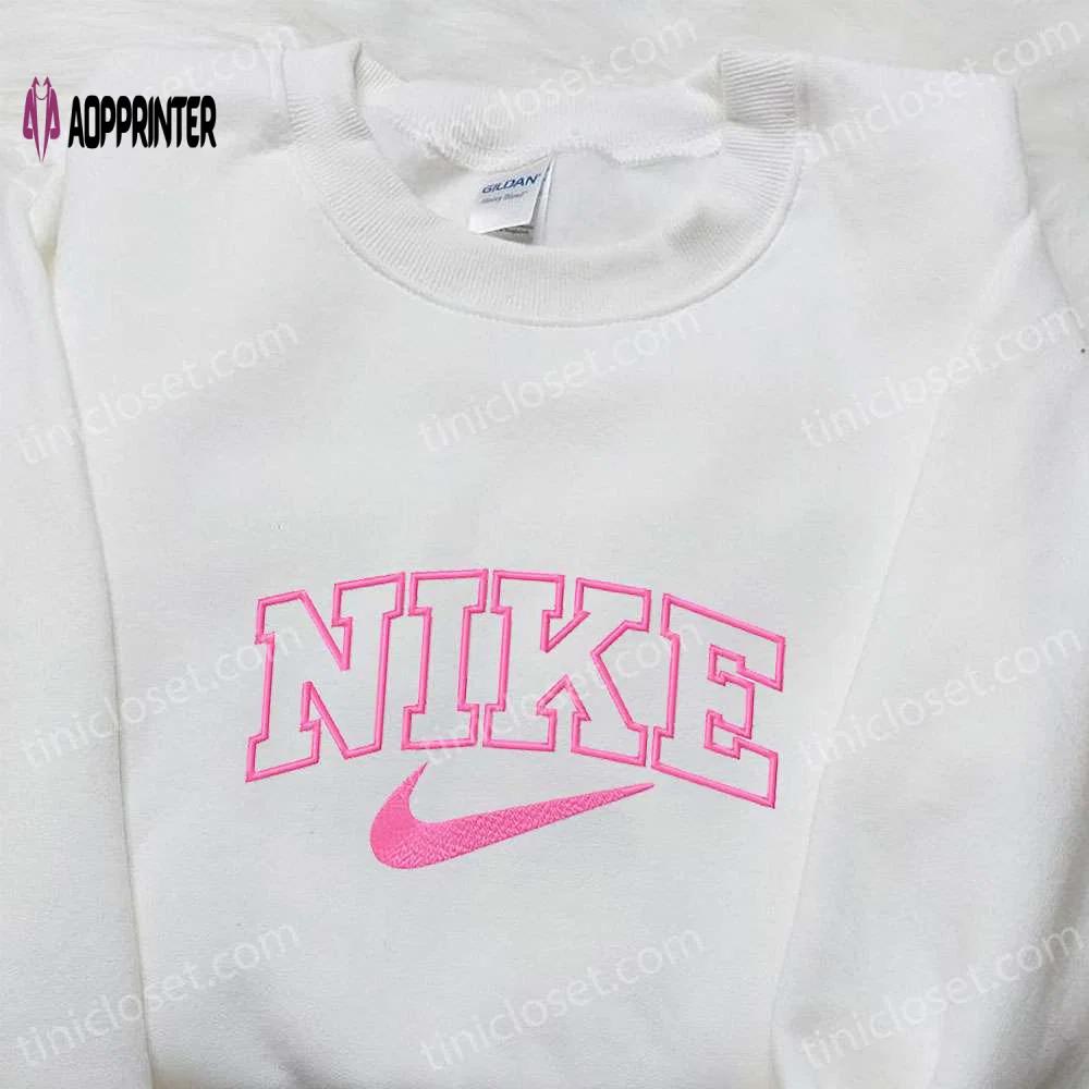 Vintage classic nike embroidered shirt – best birthday gift ideas Embroidered Shirt