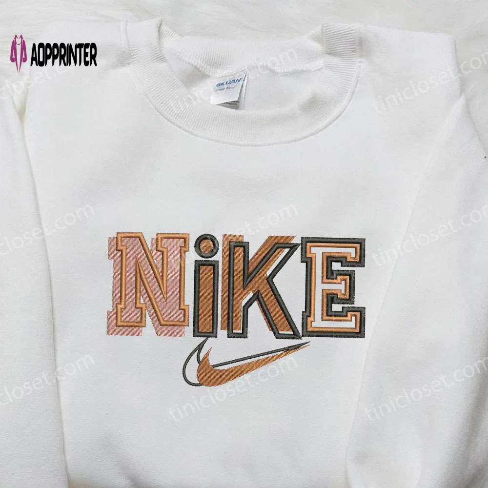 Vintage nike embroidered sweatshirt: best family gift – nike inspired shirt Embroidered Shirt