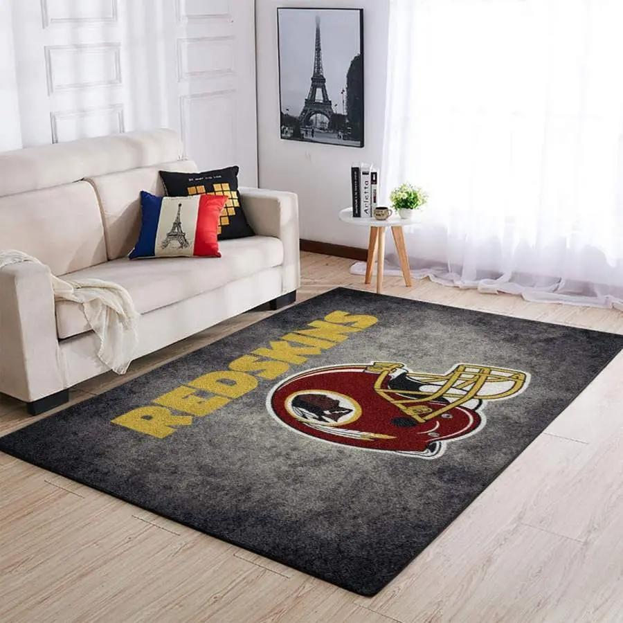 Washington redskins team logo carpet20030357 home decor area rug living room Rectangle Rug