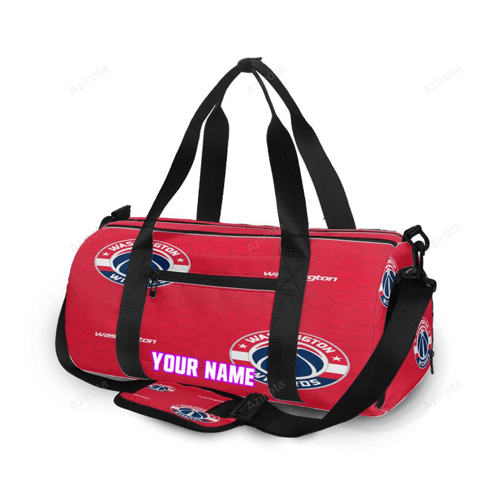 Washington wizards1 personalized name travel bag gym bag 2628 Travel Bag