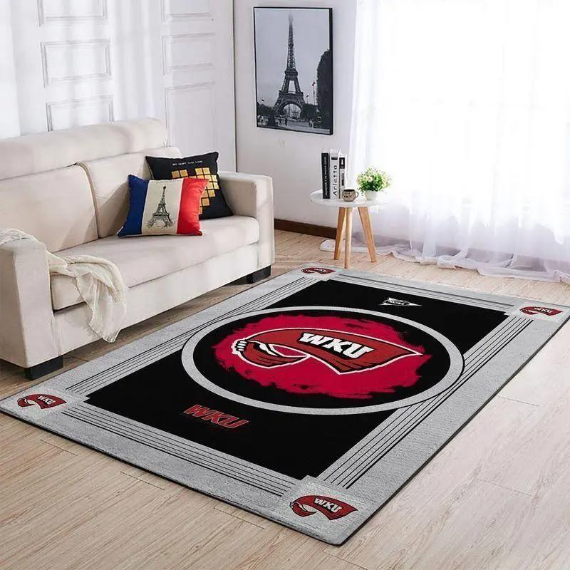 Western kentucky hilltoppers area rugs ncaa living room carpet  200303128 1 Rectangle Rug
