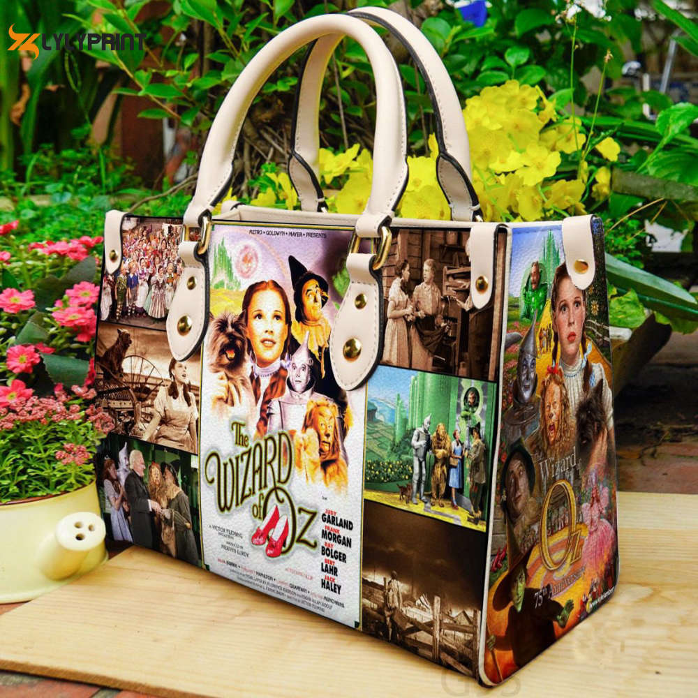 Wizard of oz 1 leather handbag gift for women 4229 Women Leather Hand Bag