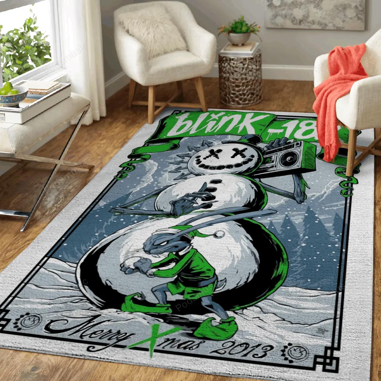 Xmas live concert music art for fans area rug living room carpet rug regtangle carpet floor decor home decor Rectangle Rug