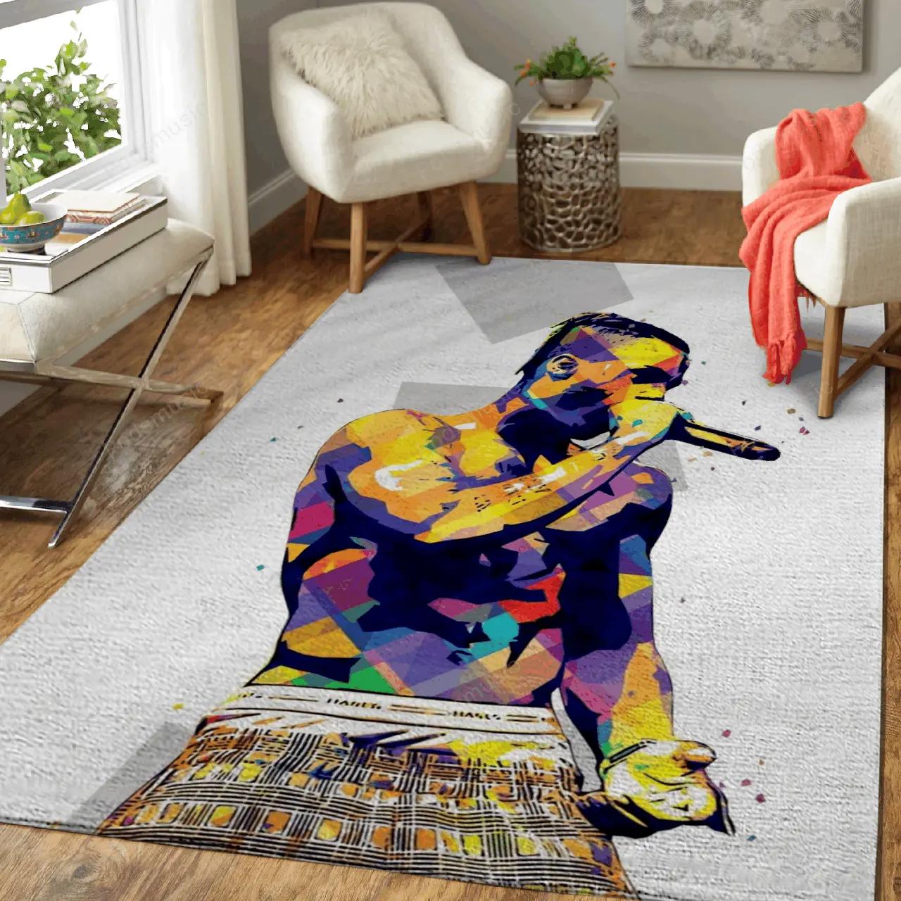 Xxxtentacion xxxtentacion art for fans area rug living room carpet rug regtangle carpet floor decor home decor Rectangle Rug