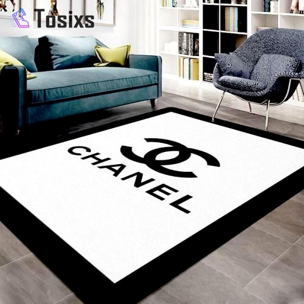 Chanel Tosixs Chanel Carpet Arearug 200x300 Floor Livingroom Sofa Futon New Rectangle Area Rug Version 2 - Ideal for Travel or Leisure, Upgrade to Perfection!