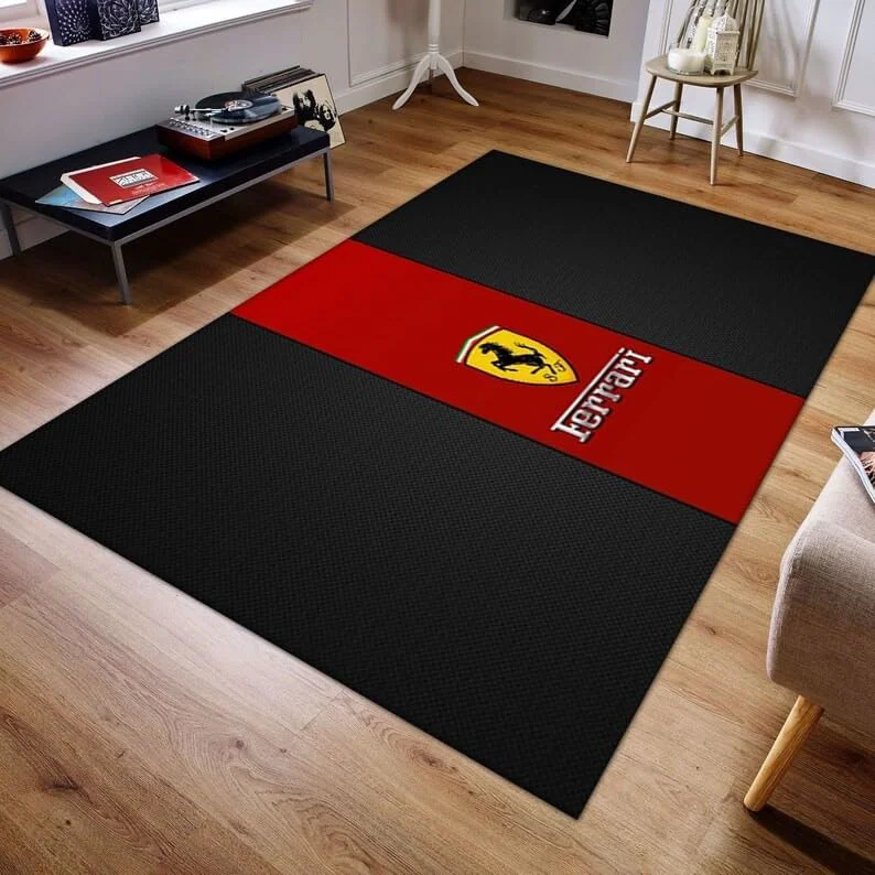 Ferrari S.p.A. Carpet Floor Livingroom Arearug Mat Kitchen Flooring Woodflooring New Rectangle Area Rug Version 2 - Feel Good, Look Amazing, Celebrate Confidence Now!