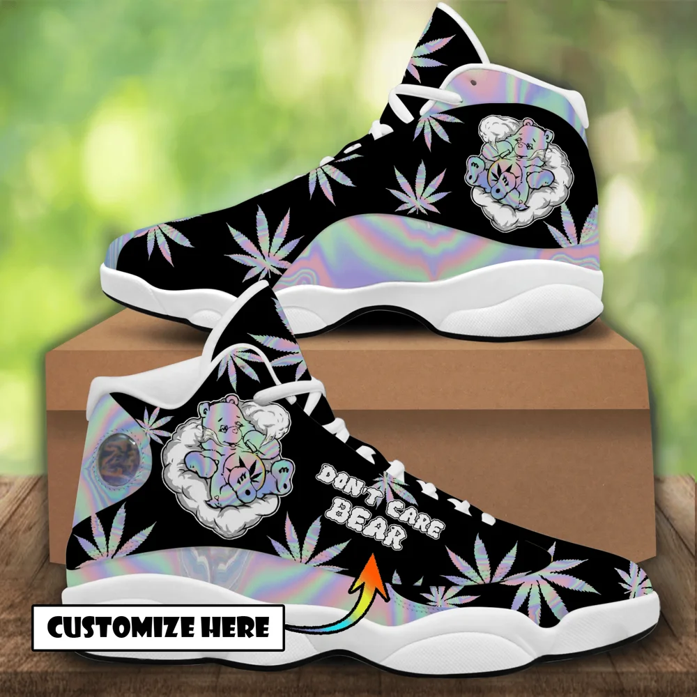 Customize Here Dont Care Bear Air Jordan 13 Shoes - A Breath of Fresh Air for Your Wardrobe, Be Ready, Shop Now!