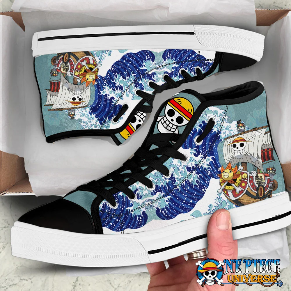 Ne Piece Universe Monkeydluffy Trainer Shoe Converse Hightop Canvas Footwear Hightopshoes High Top Canvas Shoes - A Timeless Choice, Create Your Impact Today! - Personalized