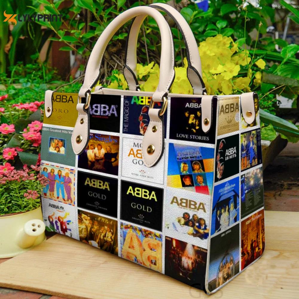 Abba band 2 leather hand bag gift for women’s day gift for women s day – stylish and practical g95 3243 Women Leather Hand Bag