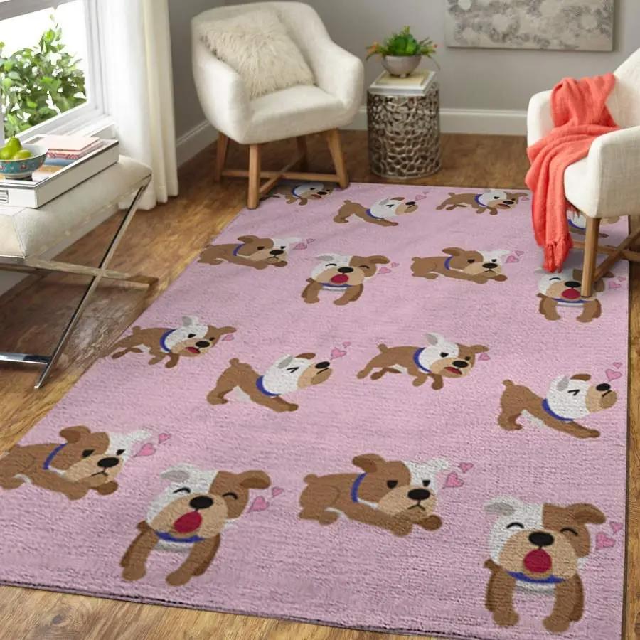 American football rug living room rug home decorby ball print pattern area rug living room rug home decor Rectangle Rug